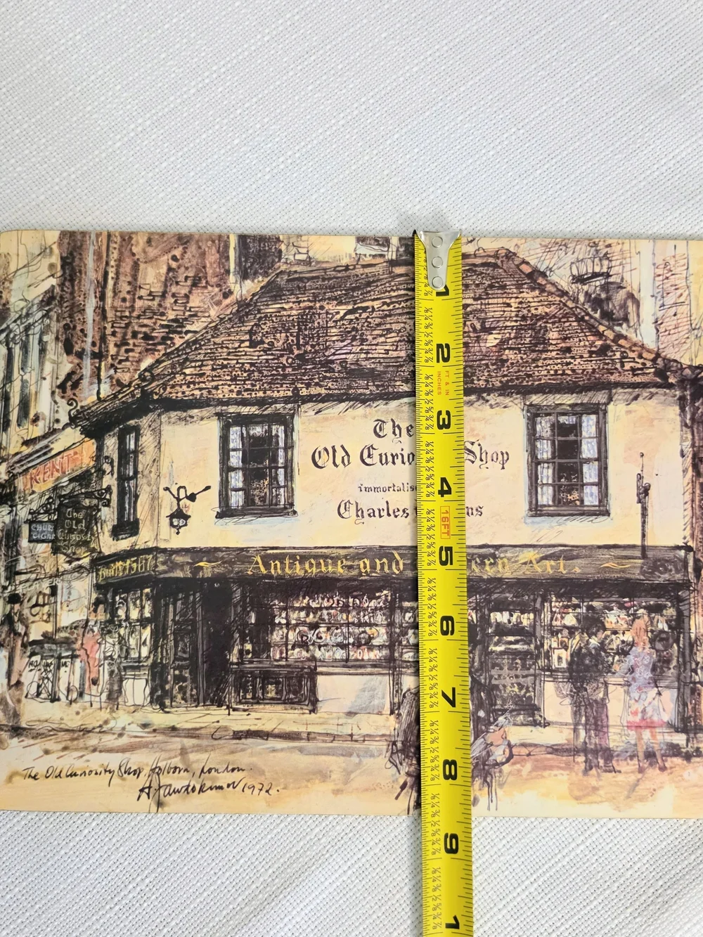 Vtg Clover Leaf London Placemats Cork Back Ole England Historical Landscape
